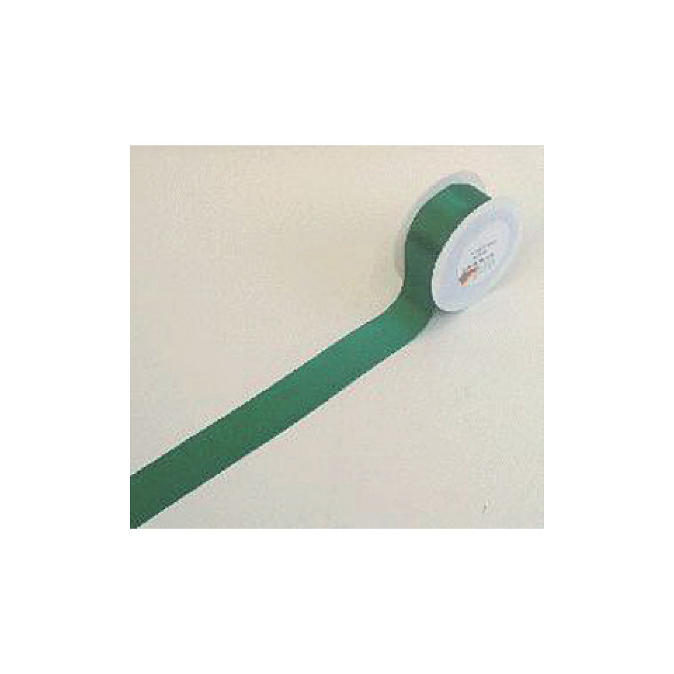 Doppelsatinband - 40 mm x 25 m, dunkelgrün