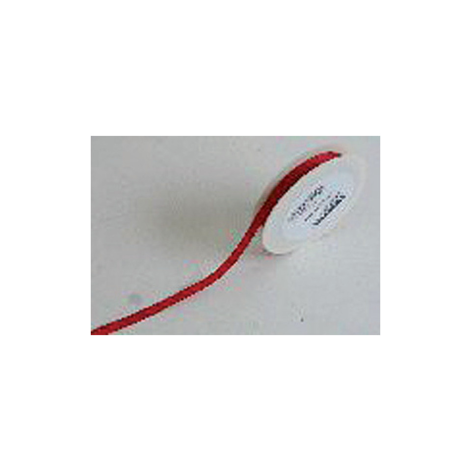 Basic Taftband - 10 mm x 50 m, rot