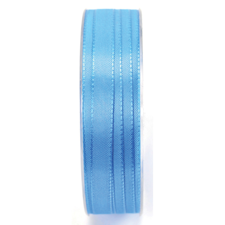 Basic Taftband - 10 mm x 50 m, hellblau