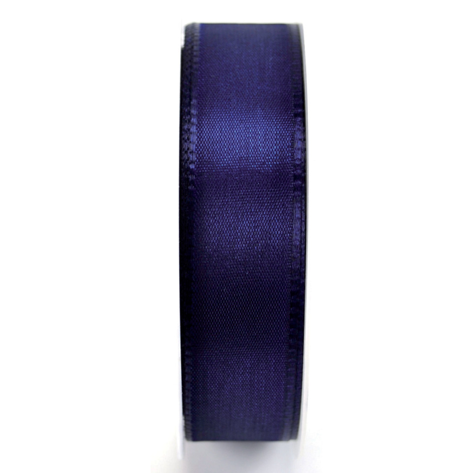 Basic Taftband - 25 mm x 50 m, dunkelblau