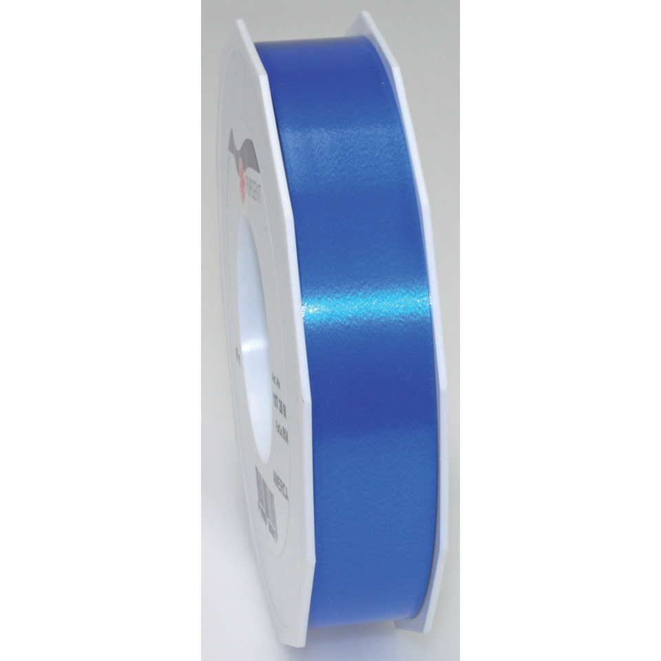 Ringelband Polyspleissband - 25 mm x 91m, blau