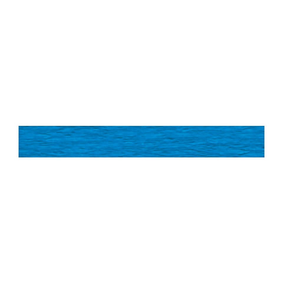 Feinkrepppapier - 50 x 250 cm, himmelblau