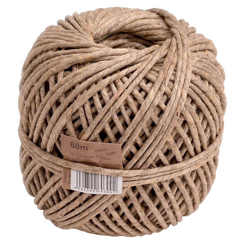 Bindfaden/Kordel - extra stark, bis 25 kg, 60 m