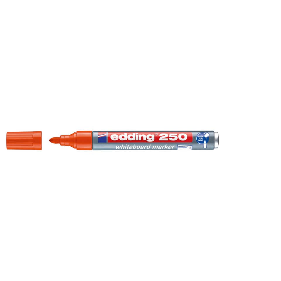 250 Boardmarker - nachfüllbar, 1,5 - 3 mm, orange