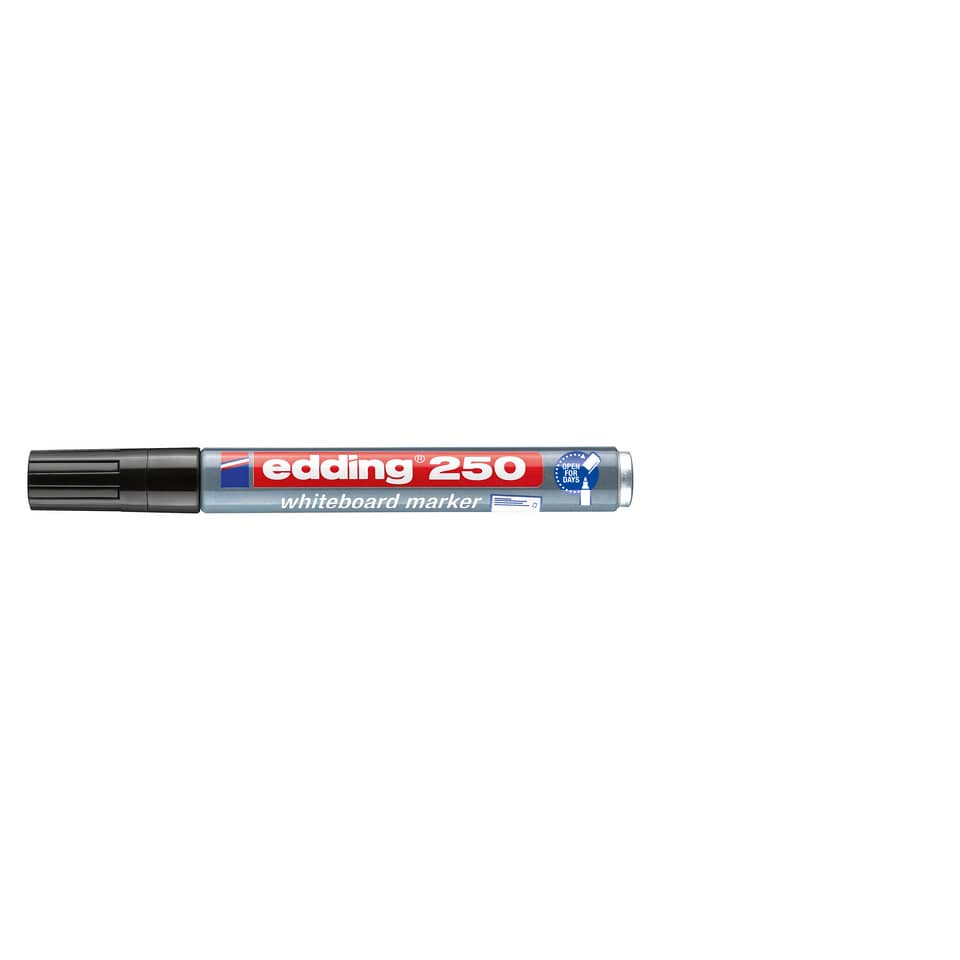 250 Boardmarker - nachfüllbar, 1,5 - 3 mm, schwarz
