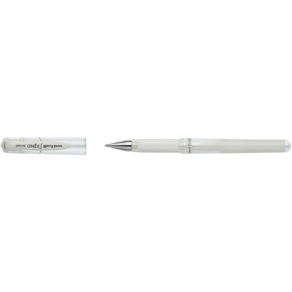 Gelroller uni-ball® SIGNO UM-153, Schreibfarbe: weiß
