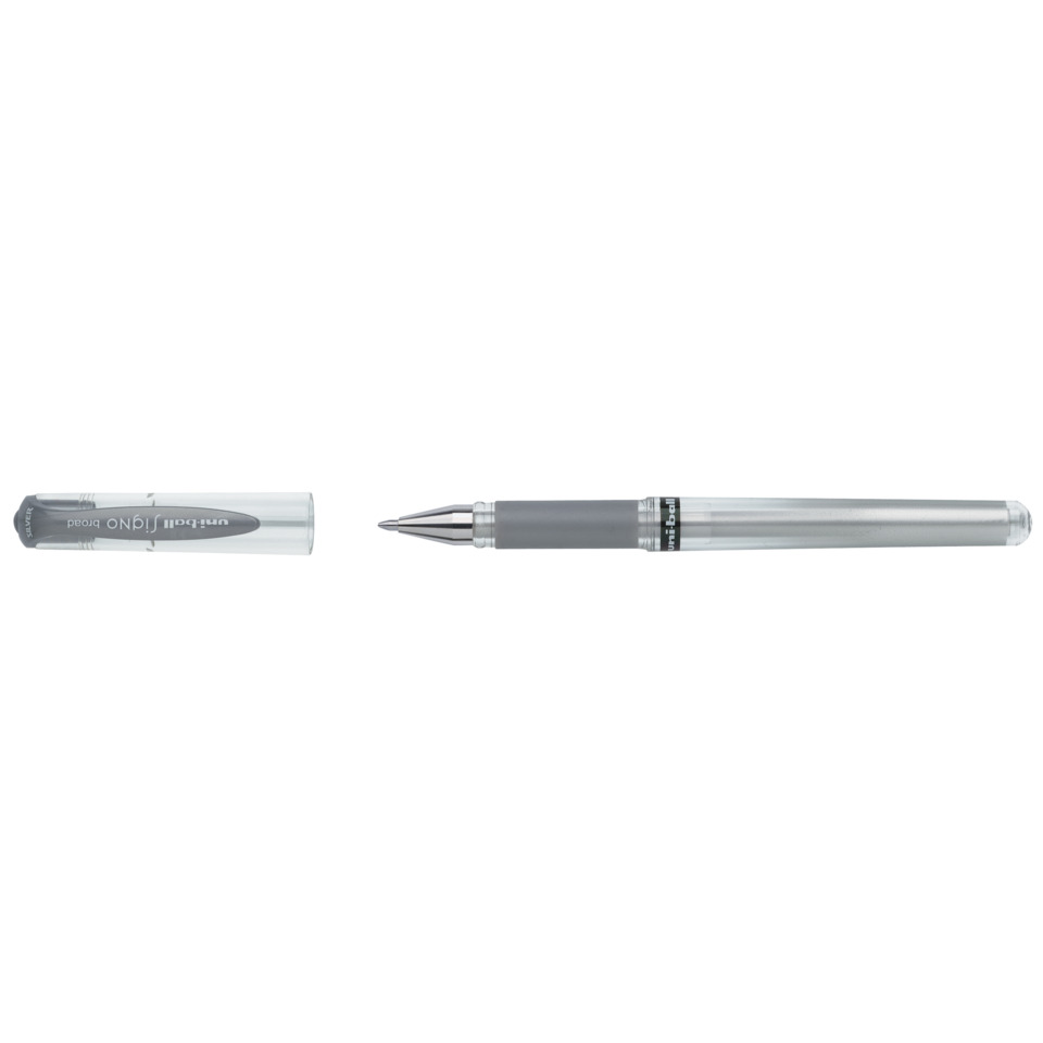 Gelroller uni-ball® SIGNO UM-153, Schreibfarbe: silber