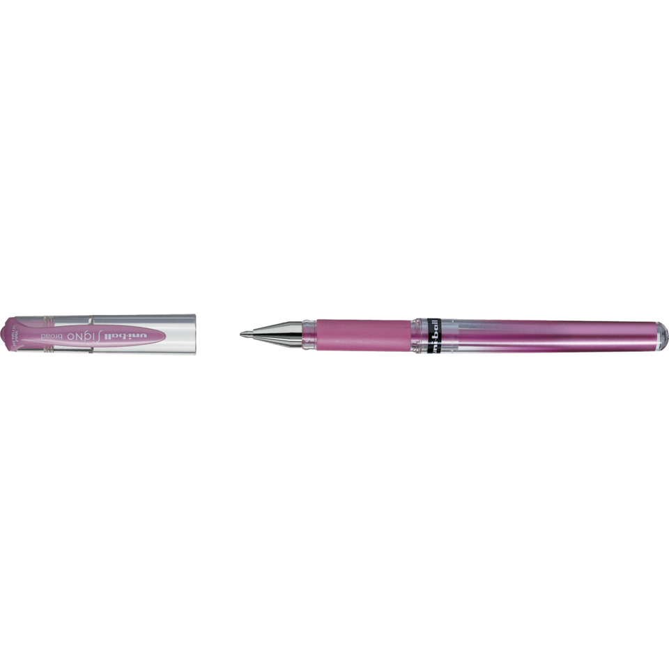 Gelroller uni-ball® SIGNO UM-153, Schreibfarbe: metallic-pink