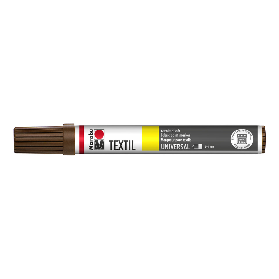 Textil Painter Mittelbraun 046, 2-4 mm
