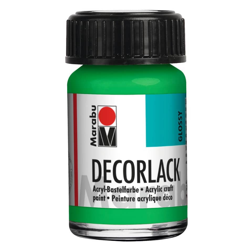 Decorlack Acryl - Hellgrün 062, 15 ml