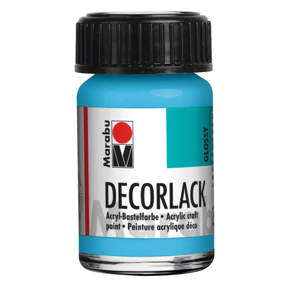 Decorlack Acryl - Hellblau 090, 15 ml