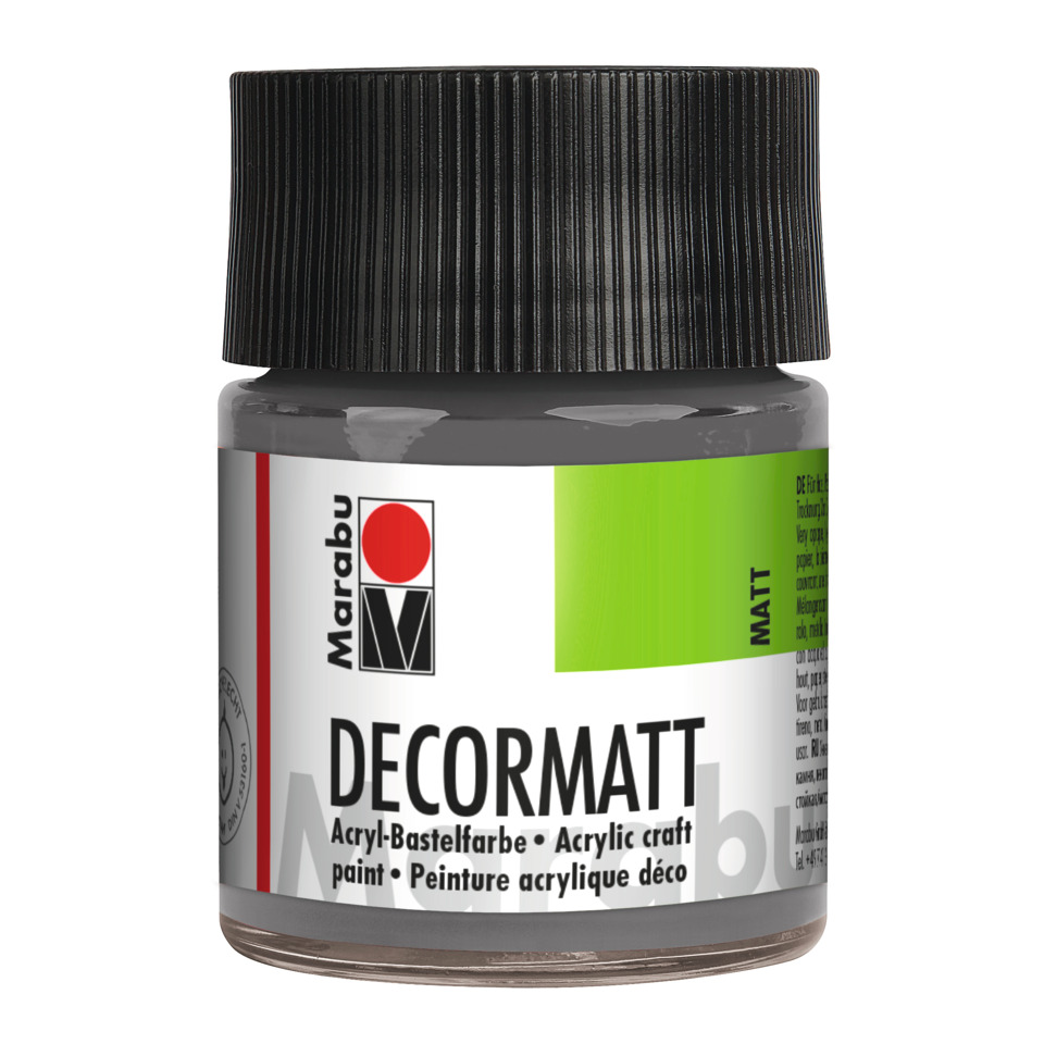 Decormatt Acryl - Hellgrau 278, 50 ml