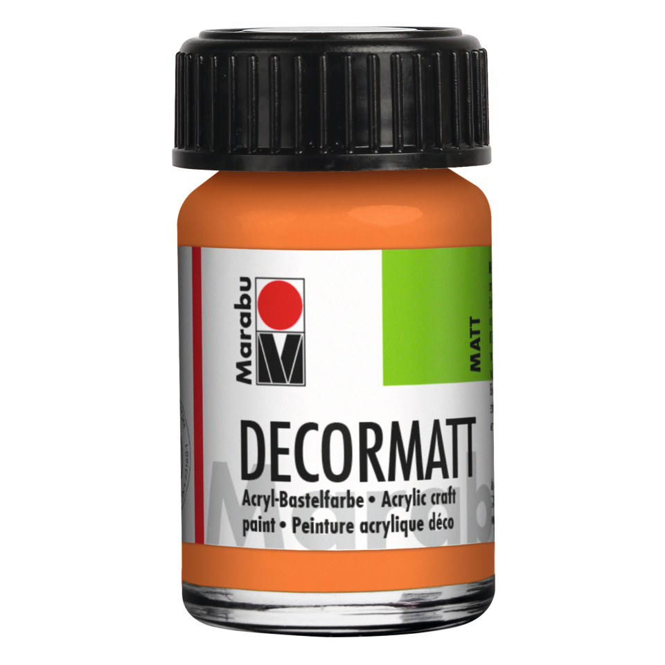 Decormatt Acryl - Orange 013, 15 ml