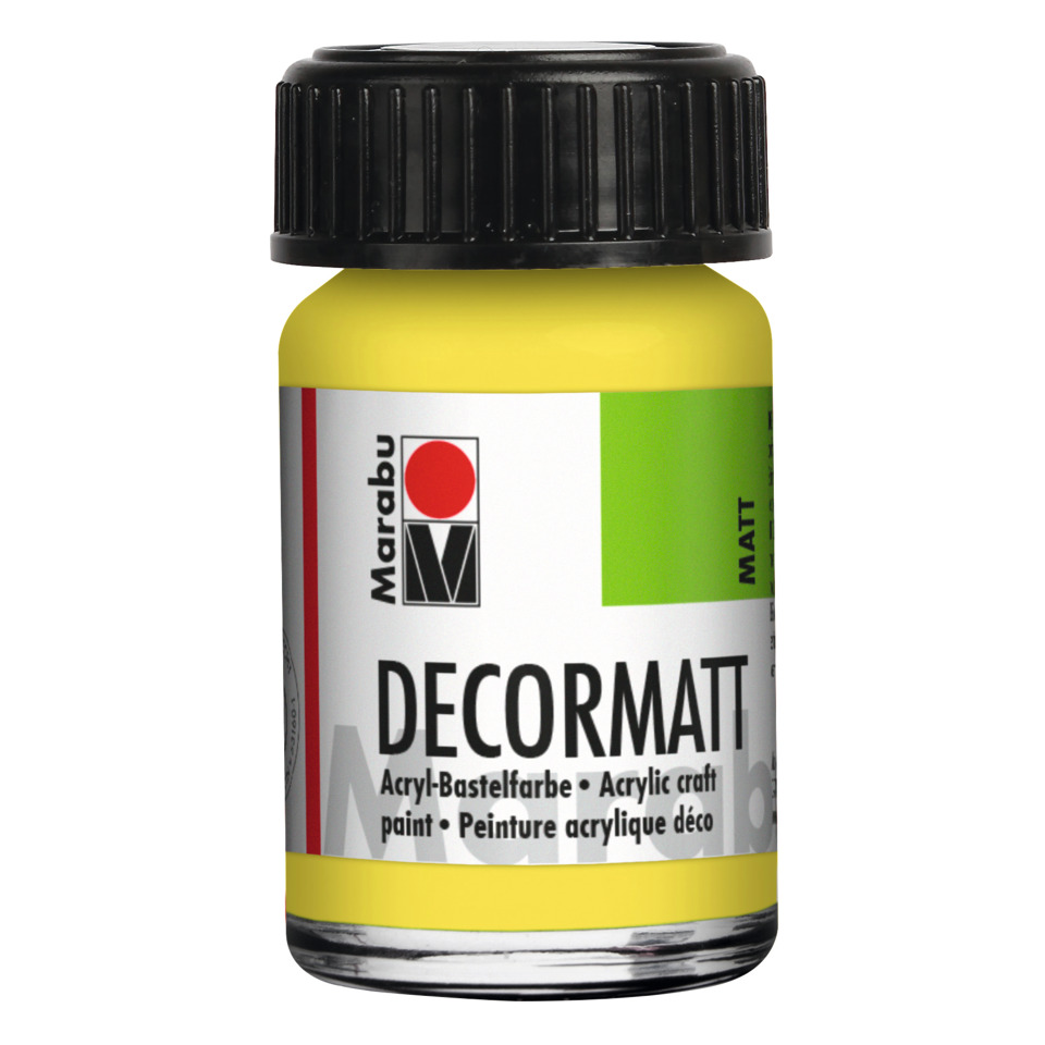 Decormatt Acryl - Zitron 020, 15 ml
