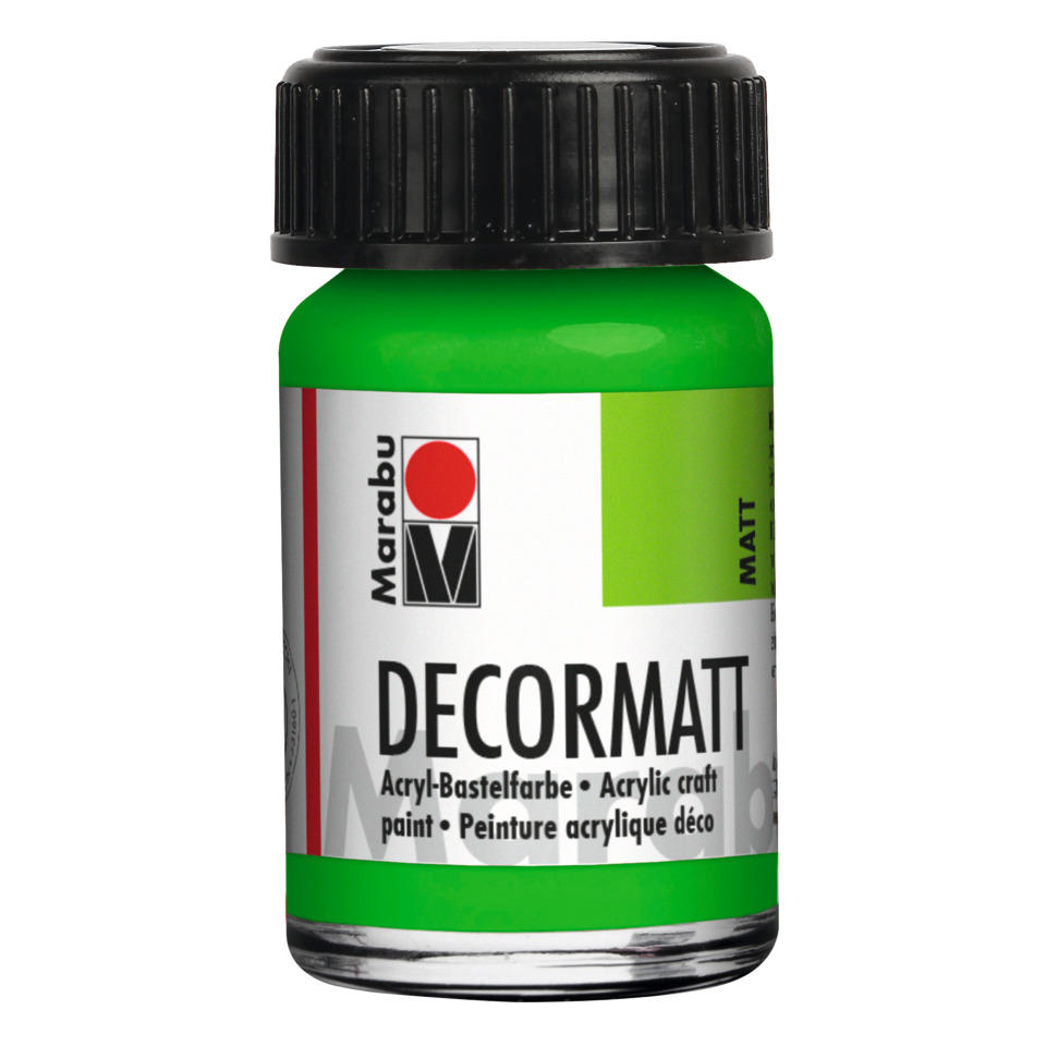 Decormatt Acryl - Gelbgrün 066, 15 ml