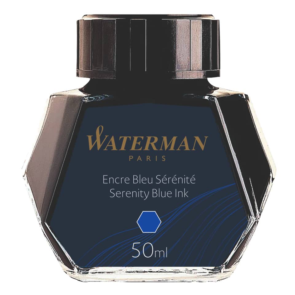 Tinte - 50 ml Glasflacon, floridablau