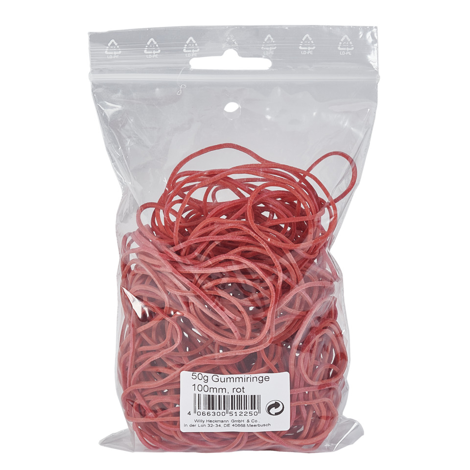 Gummiringe - Ø 100 mm, 50 g