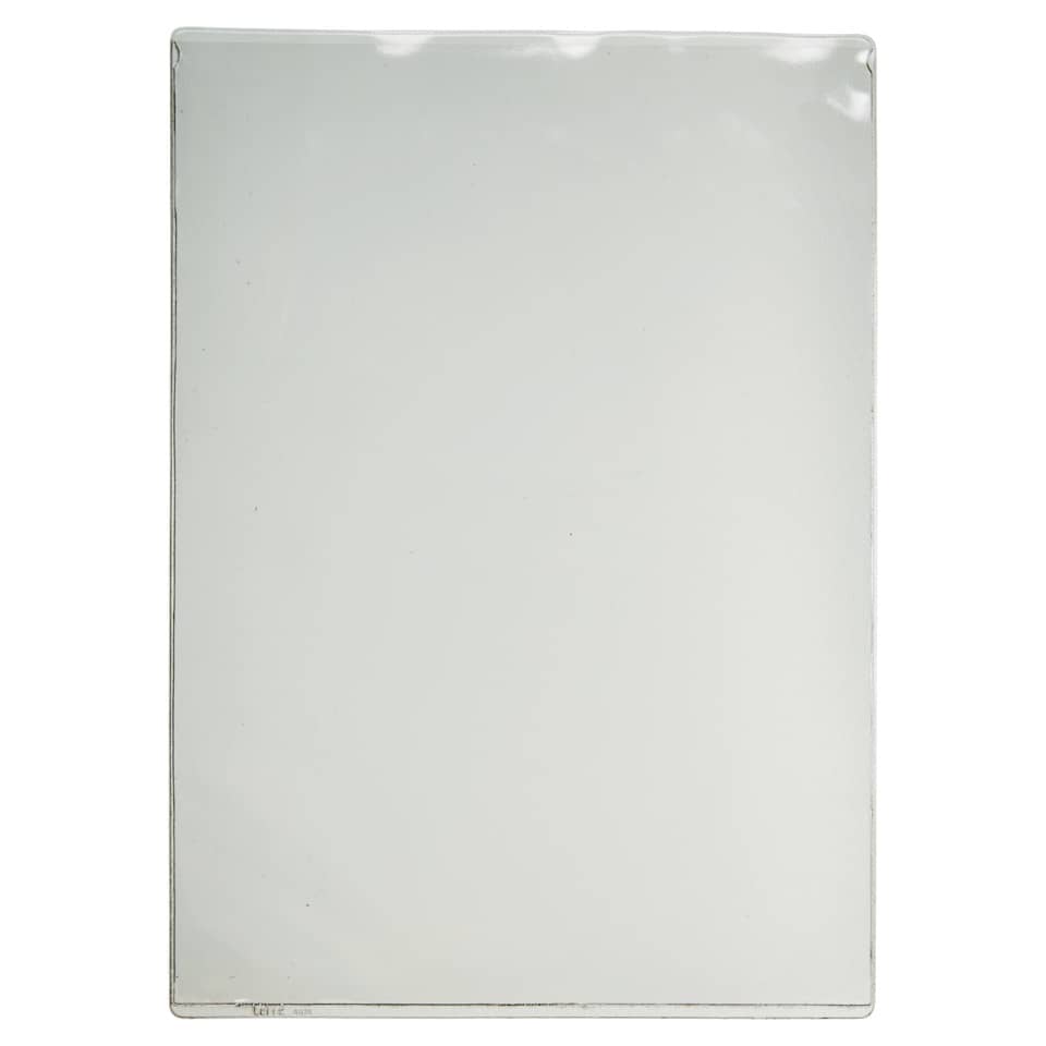 4074 Ausweishülle, A4, PVC, genarbt, farblos