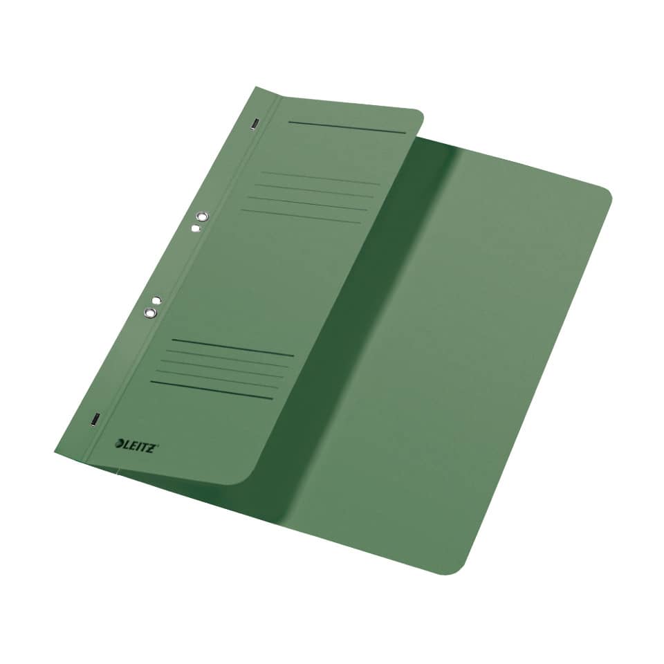 3740 Ösenhefter - 1/2 Vorderdeckel, A4, kfm. Heftung, Manilakarton, grün