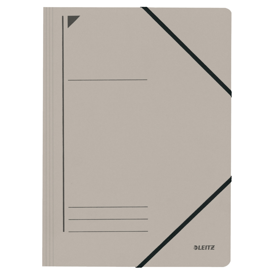 3980 Eckspanner - A4, 250 Blatt, Pendarec-Karton (RC), grau