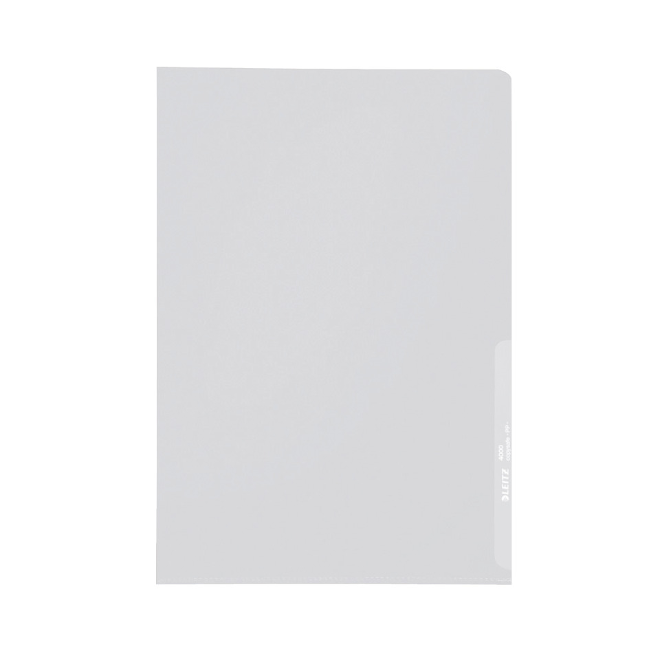 4000 Standard Sichthülle A4 PP-Folie, genarbt, farblos, 0,13 mm