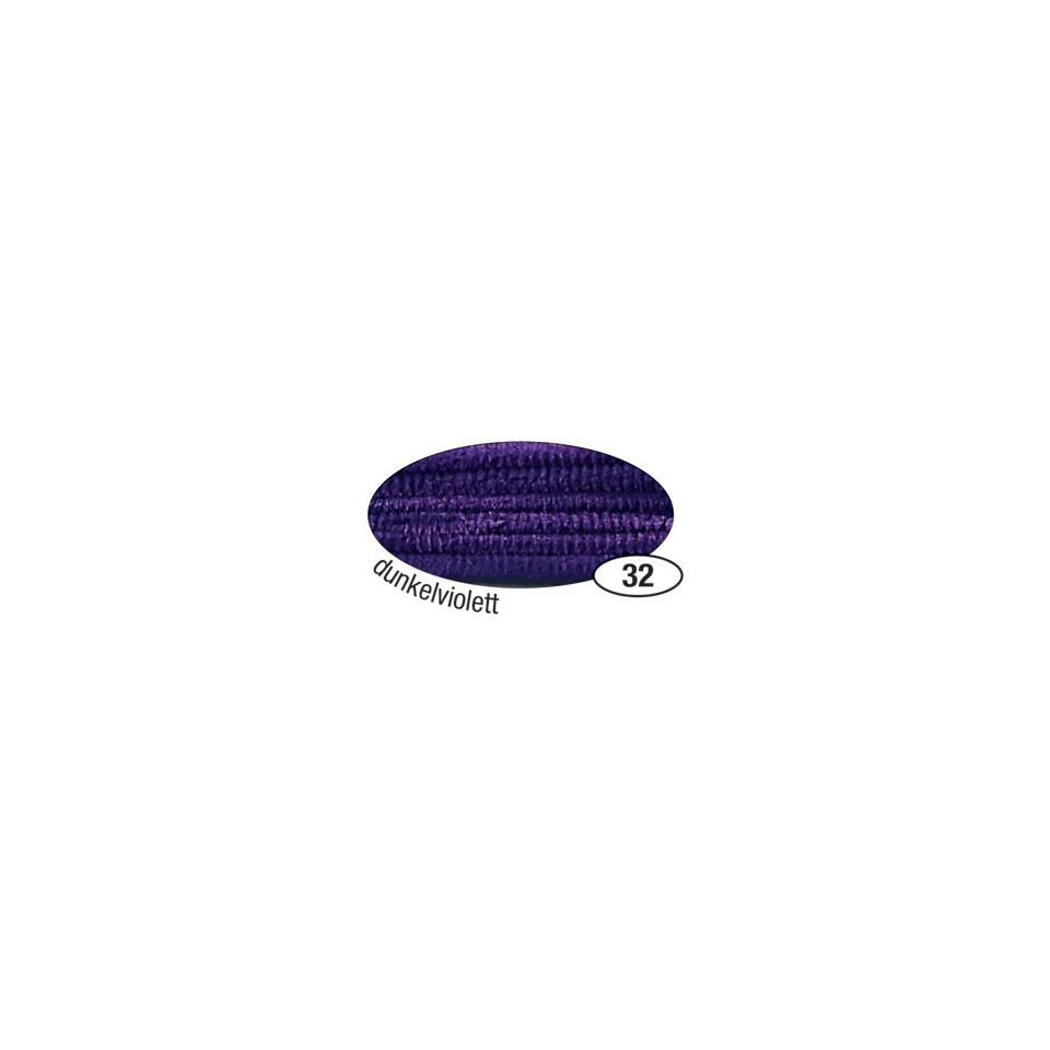 Chenilledraht - 8 mm, 10 Stück, dunkelviolett