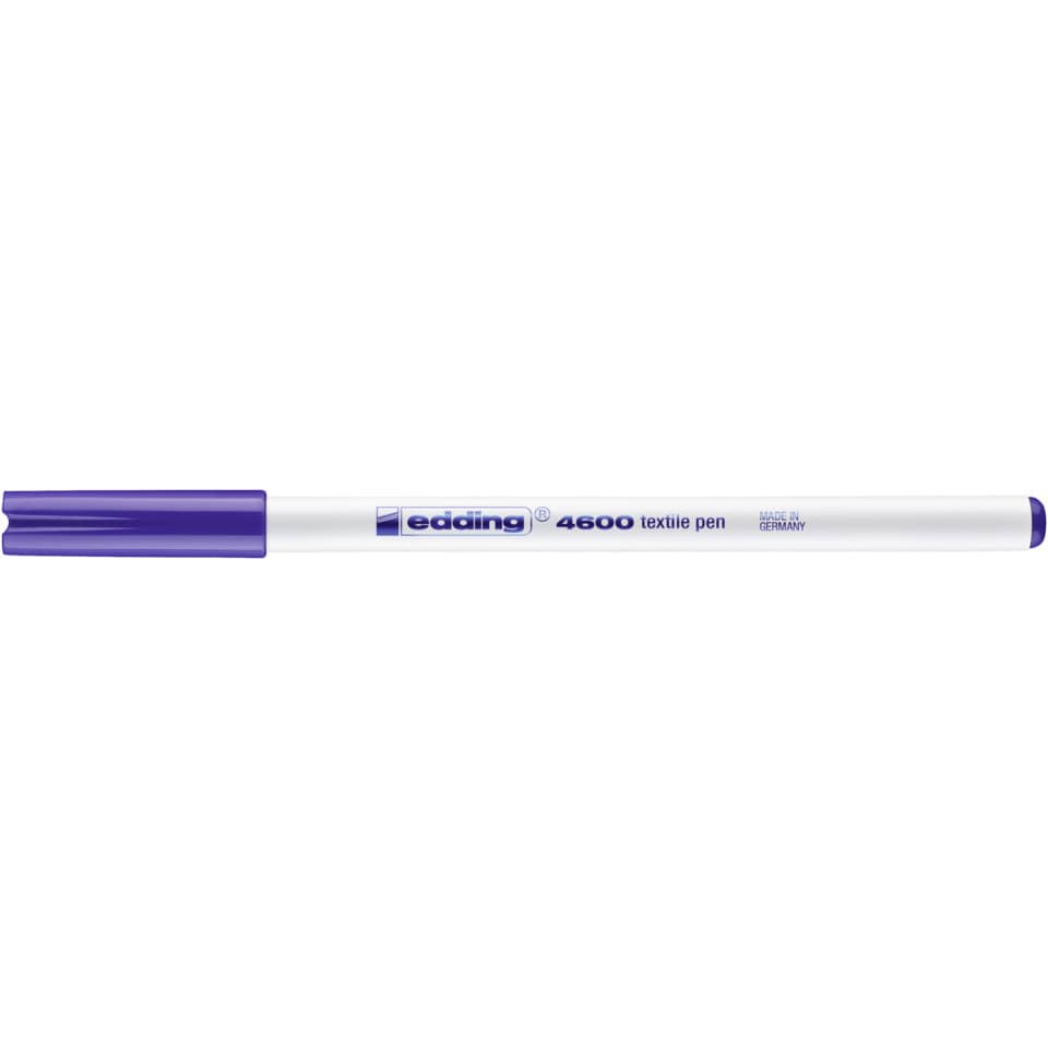 4600 Textilpen - Rundspitze, 1 mm, violett