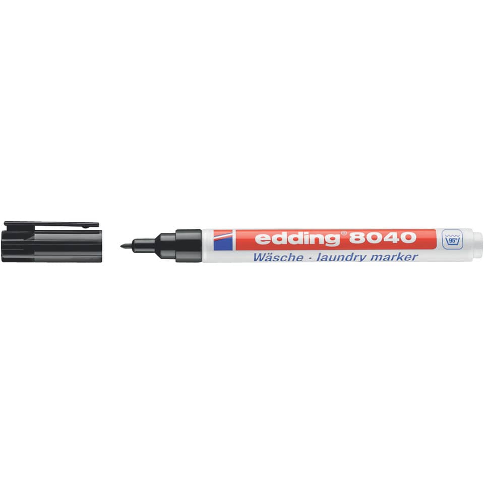 8040 Wäschemarker - 1 mm, schwarz