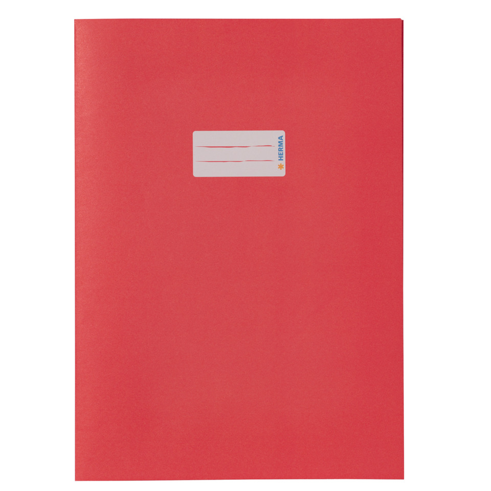 5532 Heftschoner Papier - A4, dunkelrot