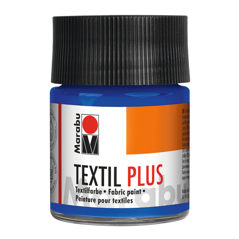 Textil plus - Ultramarinblau dunkel 055, 50 ml