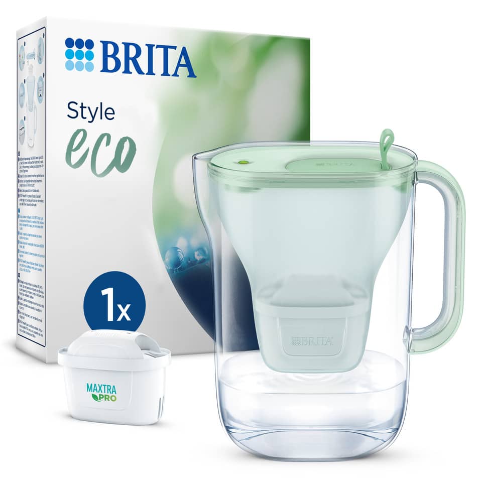 Wasserfilter-Kanne Style eco - hellgrün, inkl. MX PRO