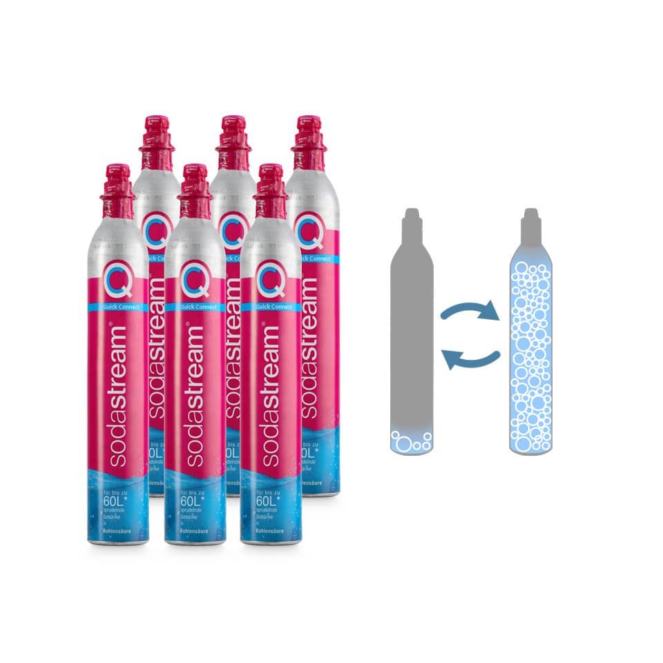 Tausch-Box CO² Zylinder Quick Connect