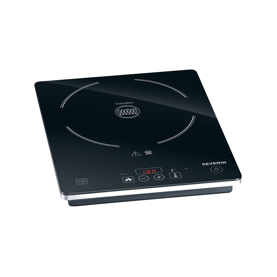 Kochplatte Induktion Ø 21 cm, schwarz