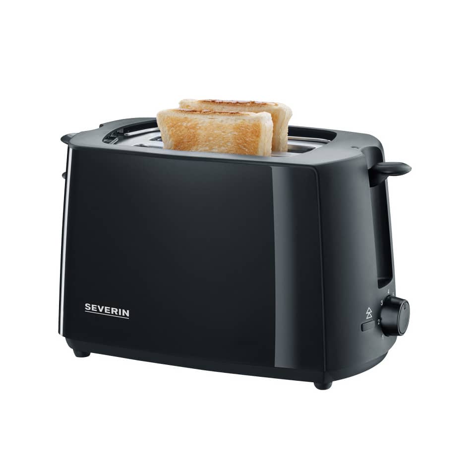 Toaster 2-Scheiben schwarz