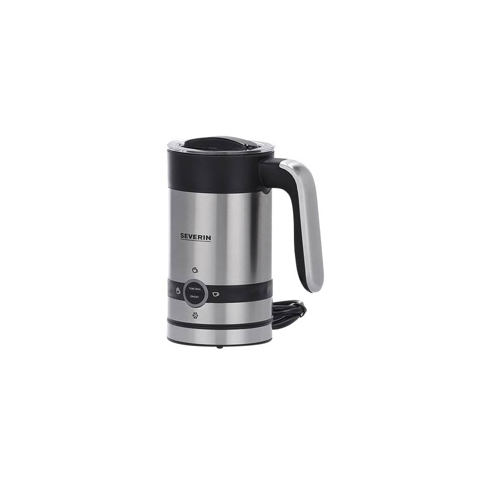 Milchschäumer 200ml Edelstahl/schwarz
