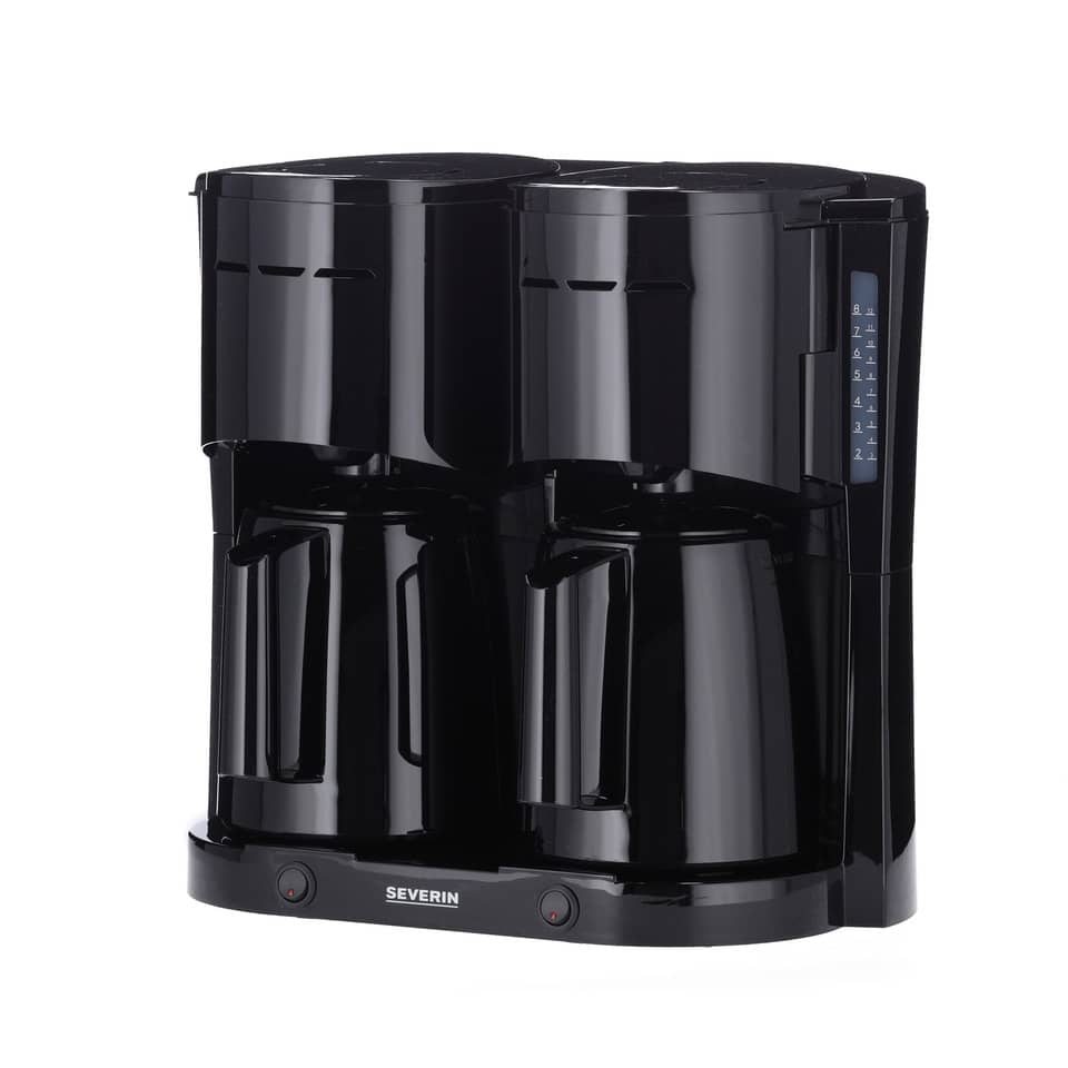 Kaffeemaschine Duo 2in1 - schwarz