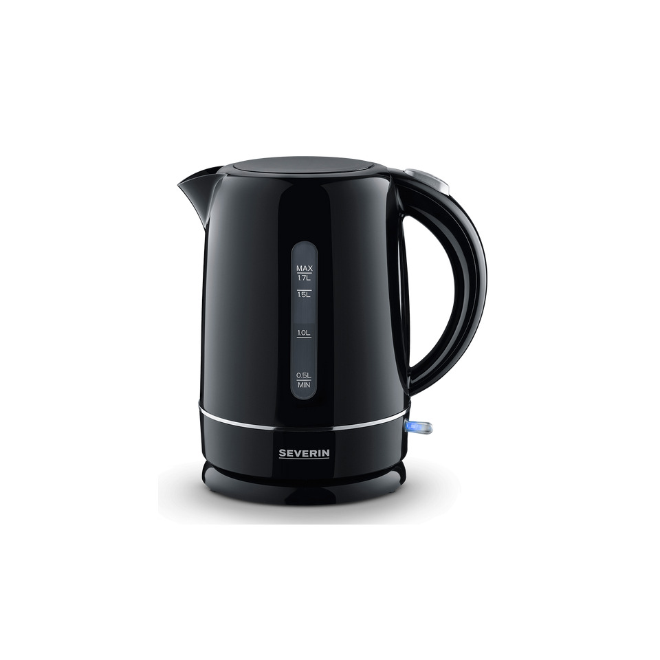 Wasserkocher - 1,7 Liter, schwarz