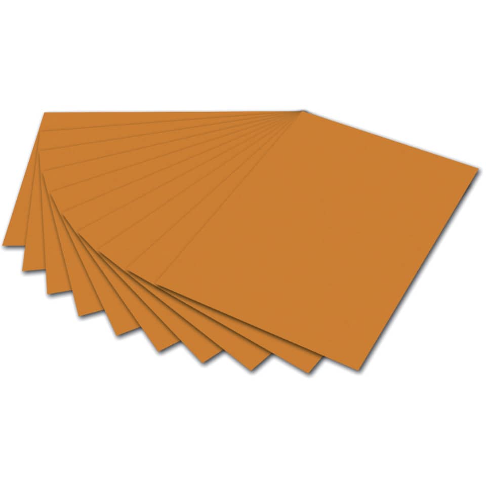 Tonpapier - 50 x 70 cm, terracotta