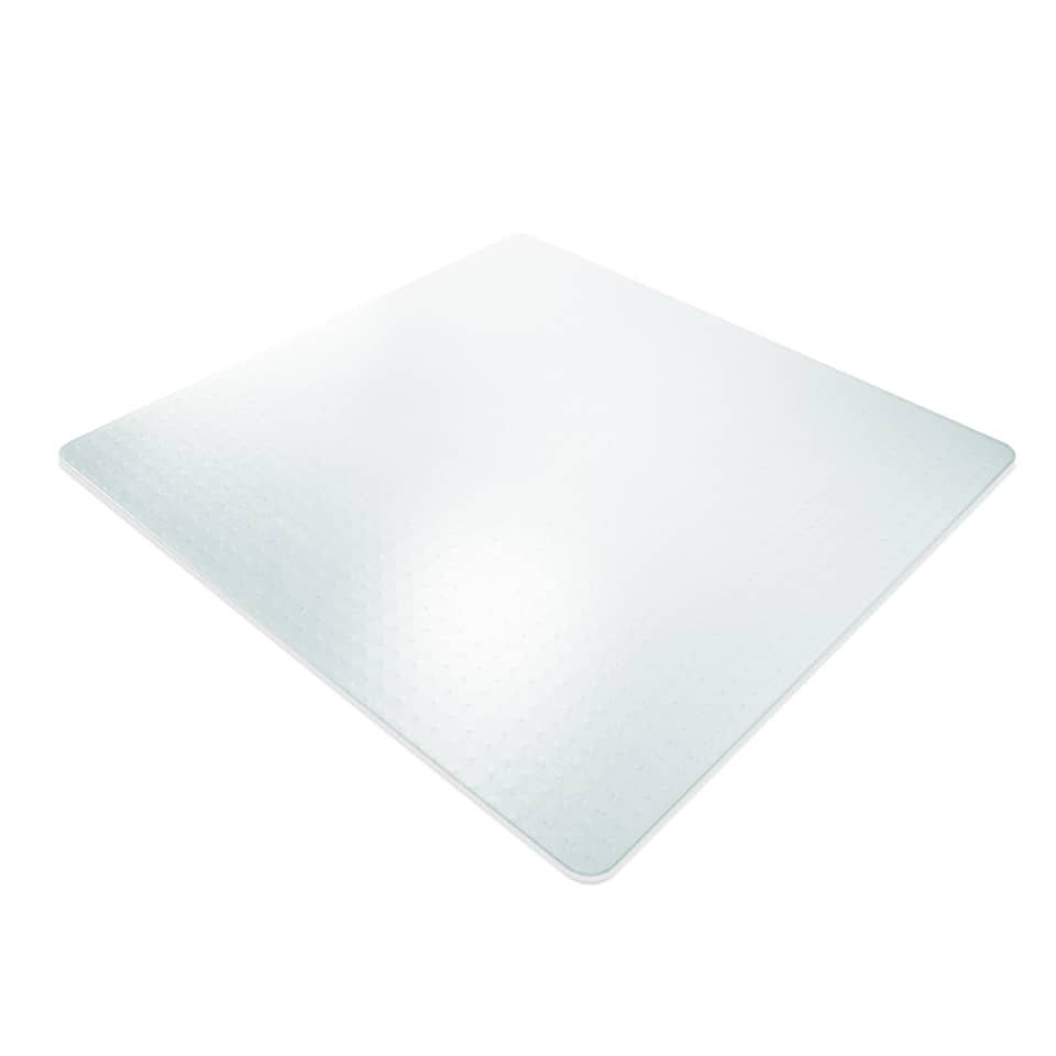 ECOGRIP HEAVY Bodenschutzmatte - 110 x 120 cm, 2,4 mm, Teppichböden, transparent