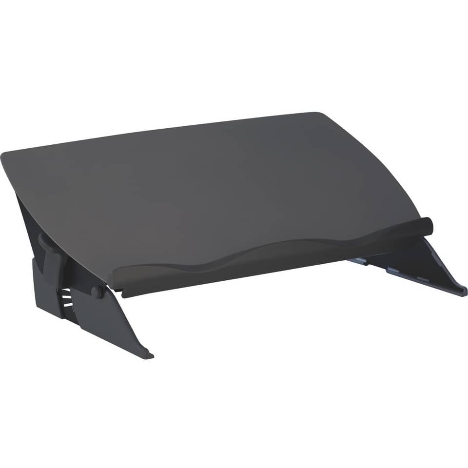 Dokumentenhalter/Schreibunterlage Easy Glide - flexibel, schwarz/grau