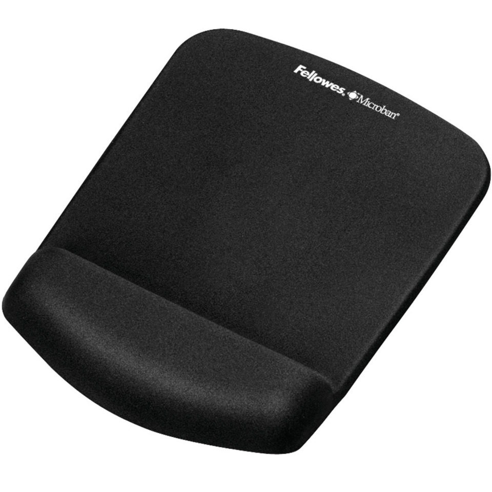 PlushTouch Handgelenkauflage mit Mauspad - schwarz