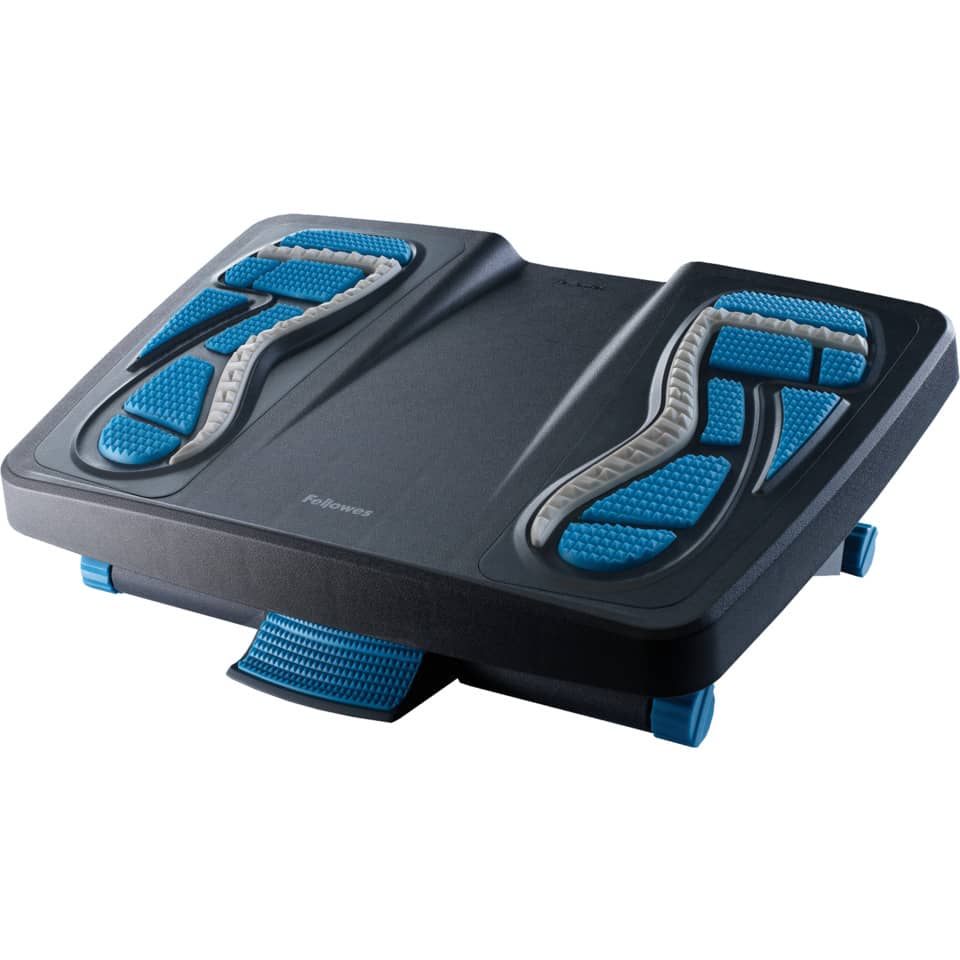 Fußstütze Energizer - Reflexzonen-Massageoberfläche, schwarz-blau
