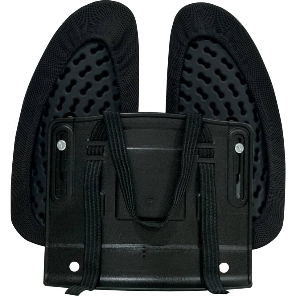 Rückenstütze BackAngel - schwarz-grau
