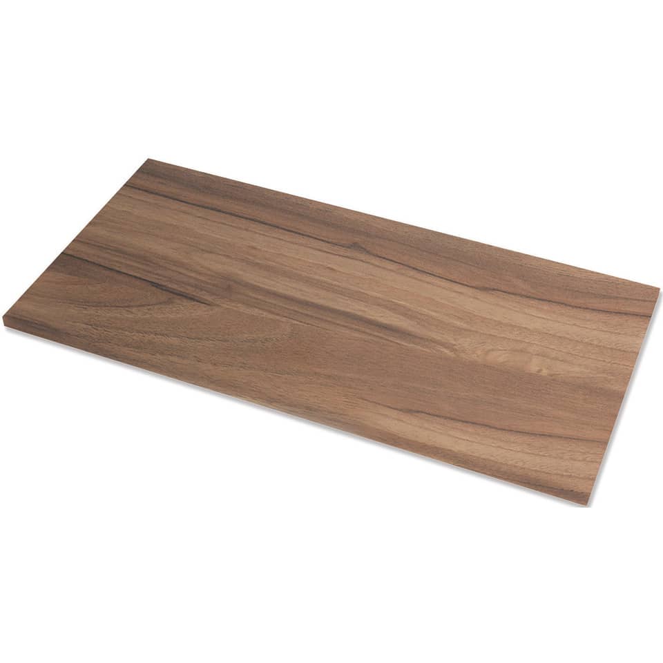 Schreibtischplatte für Levado/Cambio - 160 x 80 x 2,5 cm, walnuss