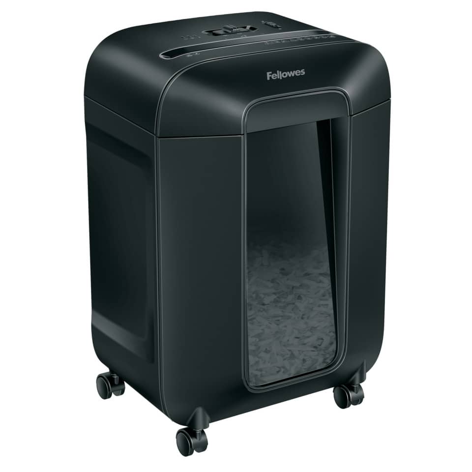 Aktenvernichter Powershred® - LX85 Partikelschnitt, schwarz