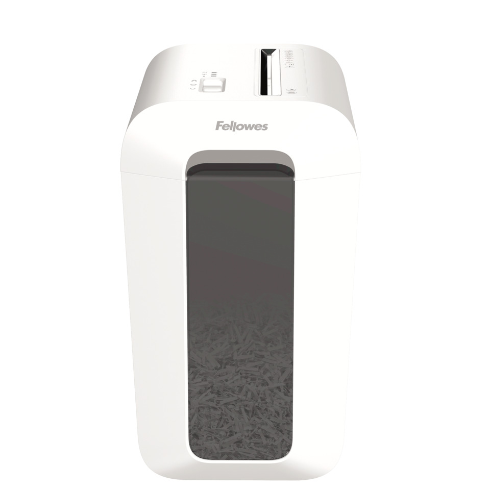 Aktenvernichter Powershred® LX65, Cross-Cut Partikel, 4 x 40 mm, weiß