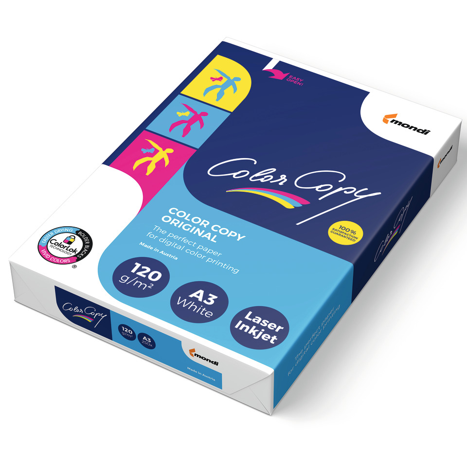 Kopierpapier ColorCopy® - A3, 120 g/qm, weiß, 250 Blatt