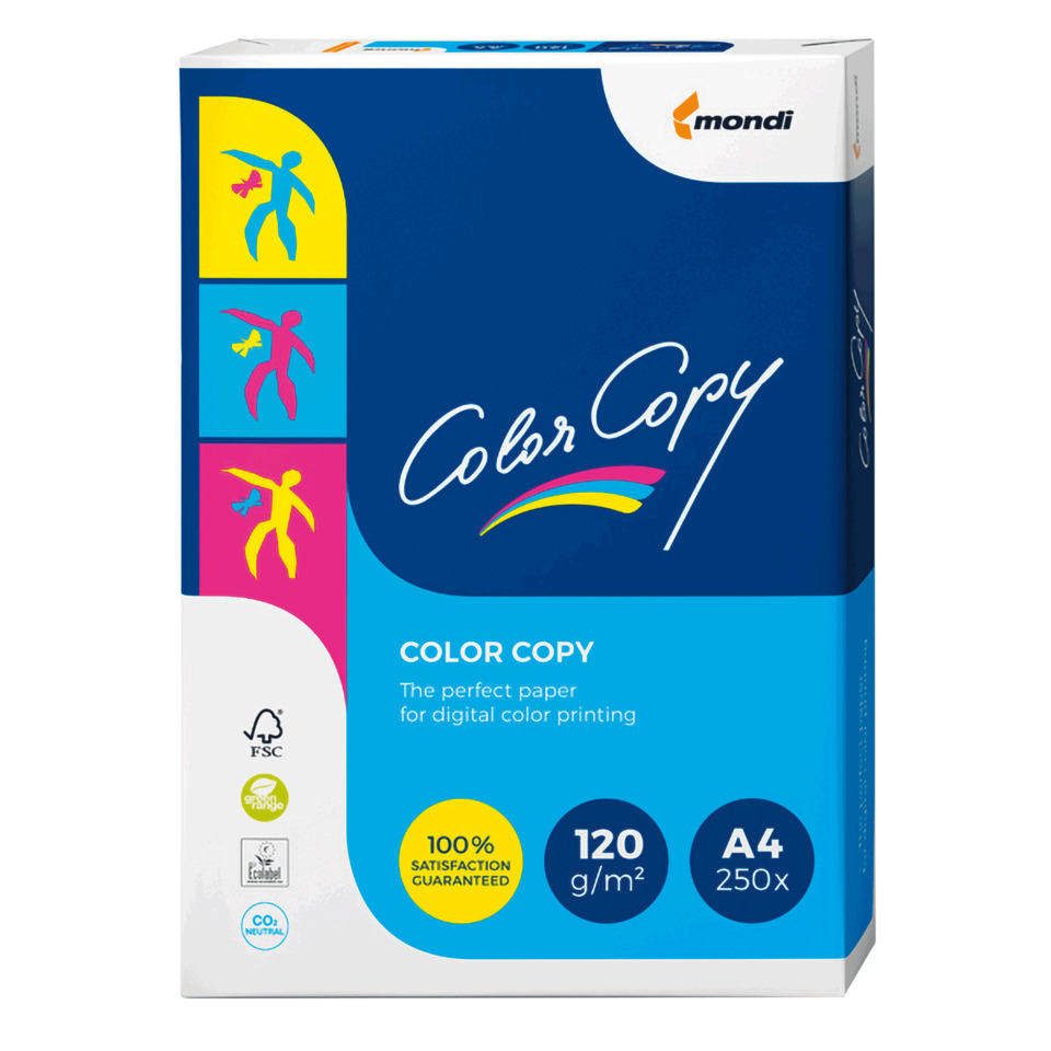 Kopierpapier ColorCopy® - A4, 120 g/qm, weiß, 250 Blatt