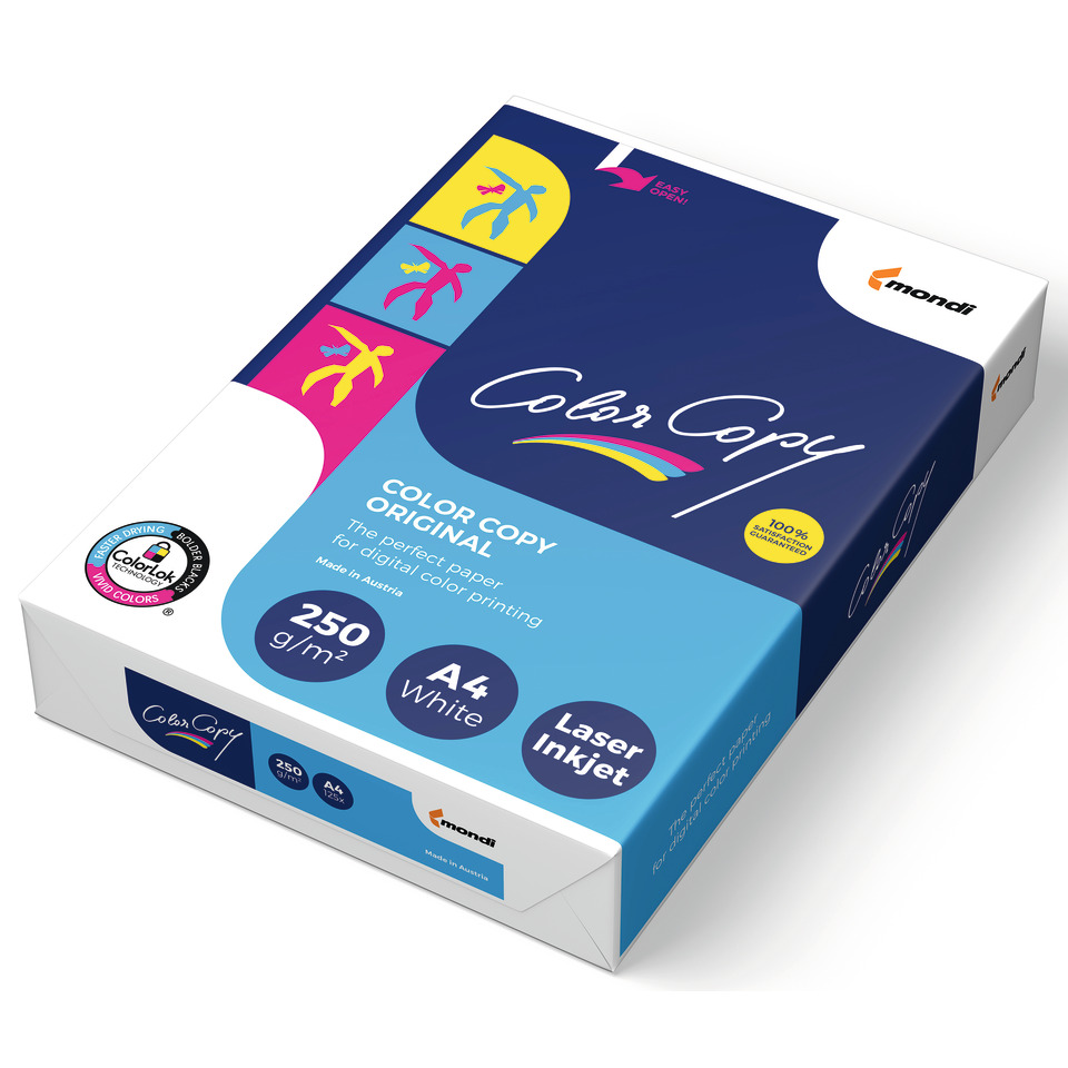Kopierpapier ColorCopy® - A4, 250 g/qm, weiß, 125 Blatt