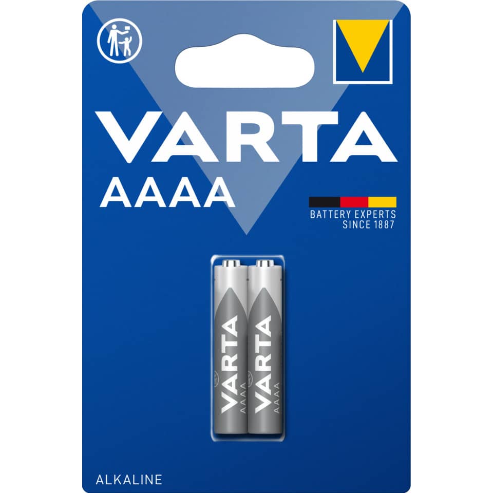 Batterie Alkali-Mangan Special, LR61/AAAA/Piccolo, 2 Stück